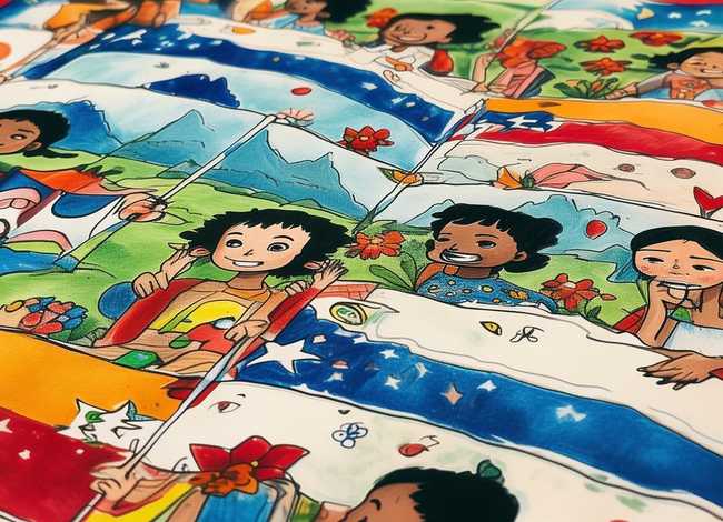 儿童热爱祖国手抄报、儿童热爱祖国手抄报内容