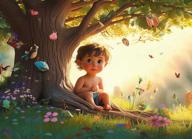 关于树的故事儿童版；关于树的小故事幼儿