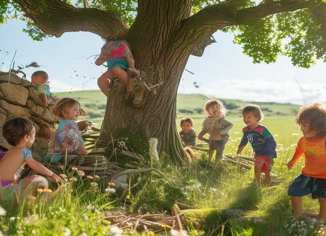 乡村孩子趣味故事（乡村孩子趣味故事视频）