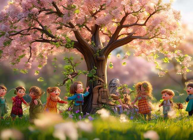 春天的故事儿童 - 幼儿故事春天的故事 春天的故事儿童 - 幼儿故事春天的故事