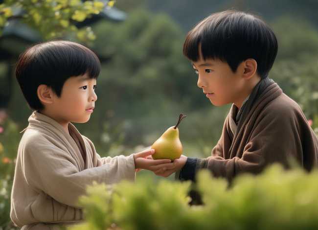 孔融让梨的故事原文文字版；孔融让梨的故事完整文章