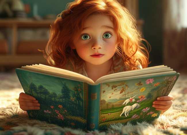 小女孩的故事书 小女孩读的故事书