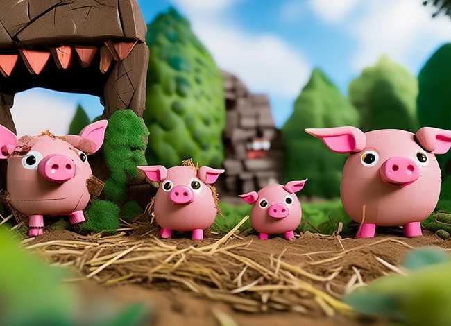 儿童故事视频三只小猪 幼儿故事三只小猪视频