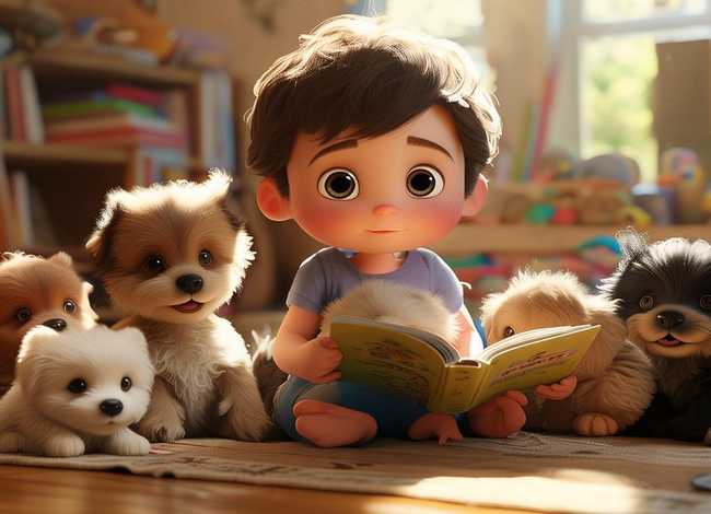 关于狗狗的儿童故事 关于小狗的幼儿故事视频