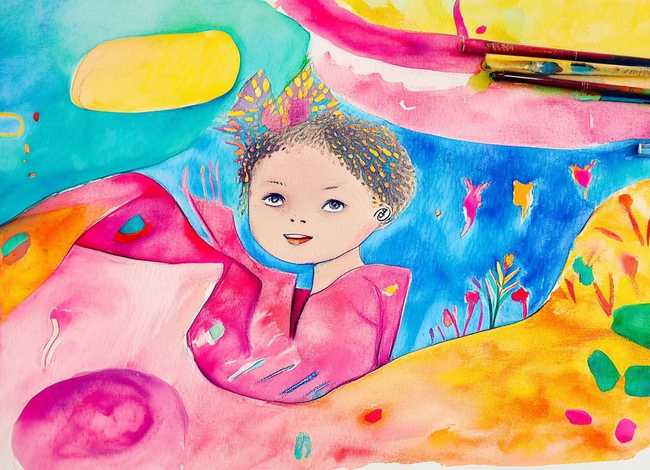 水粉画 儿童画；水粉画 儿童 简单漂亮 初学者