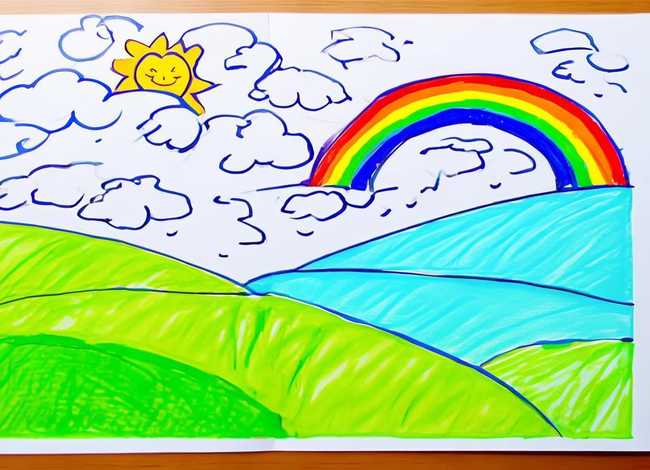 儿童获奖绘画作品图片 儿童获奖绘画作品图片简笔画