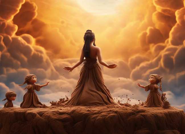 女娲造人儿童神话故事动画片（女娲造人的神话故事动画片）