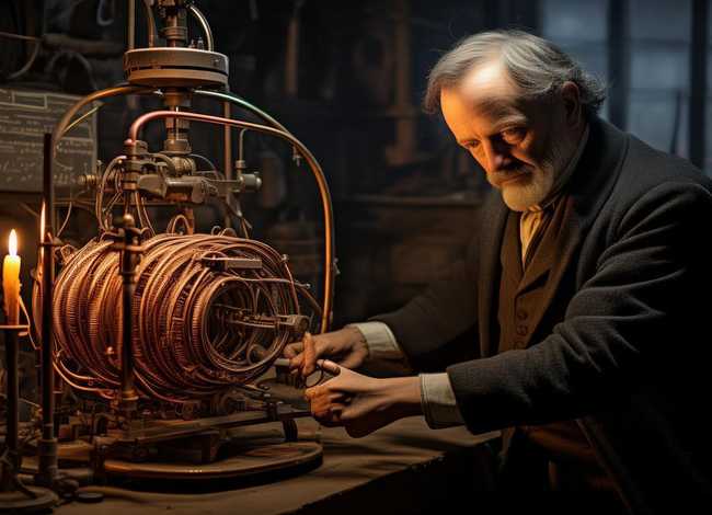 法拉第发明电的故事 - 法拉第发明发电机的小故事