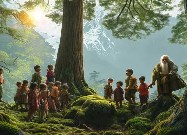 长白山儿童故事、长白山里的故事