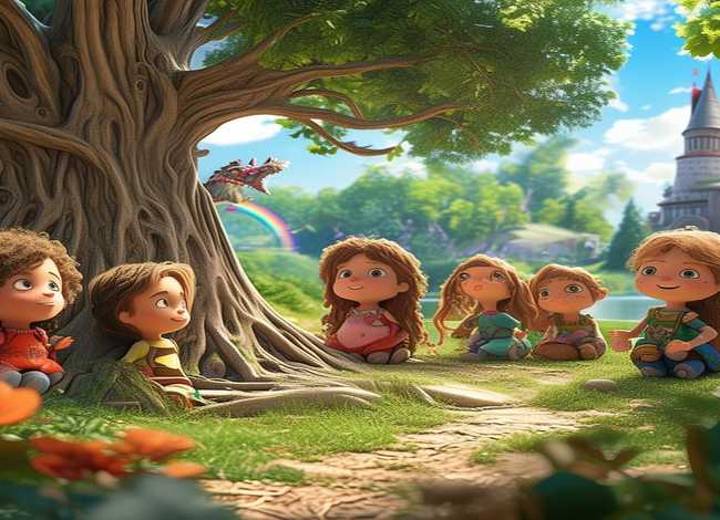 儿童故事表现完整的情节 - 儿童故事中的故事完整版