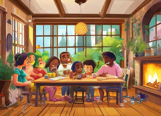 我家的故事绘画;我家的故事绘画简单又漂亮 我家的故事绘画;我家的故事绘画简单又漂亮