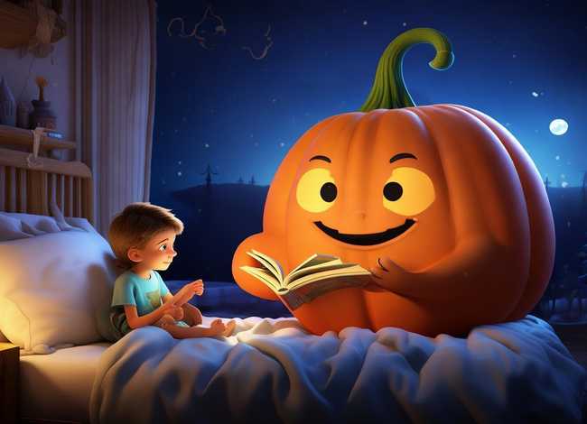 南瓜故事睡前儿童书（睡前小故事南瓜巨人）