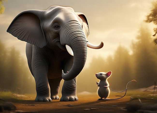 大象和老鼠的故事 大象和老鼠的故事启发 大象和老鼠的故事 大象和老鼠的故事启发