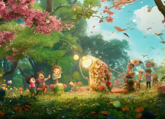 儿童故事春天的电话、幼儿故事《春天的电话》