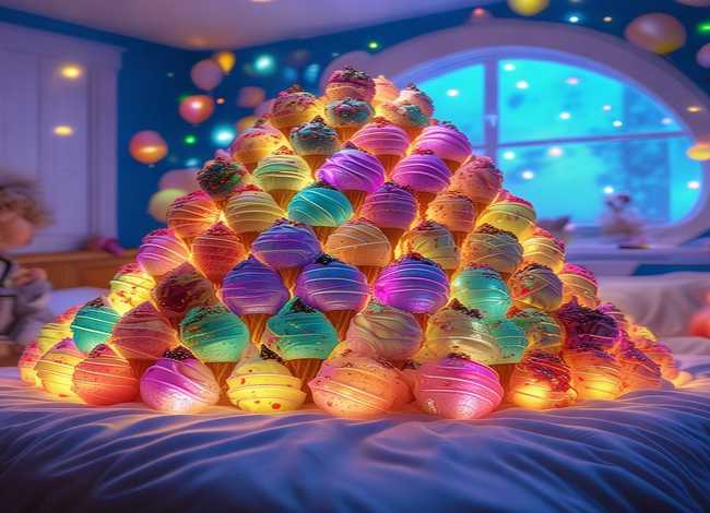 儿童睡前故事100个冰淇淋（100个冰淇淋的故事）