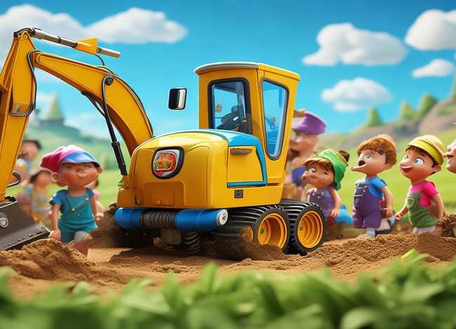 挖挖机儿童动画视频爱奇艺 - 挖挖机,儿童版动画片