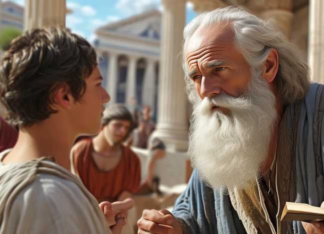 苏格拉底教育学生的故事（苏格拉底教育学生的故事有哪些）