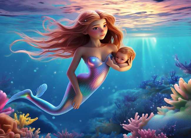 美人鱼儿童故事睡前故事（少儿睡前故事美人鱼的故事）
