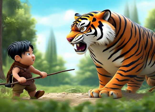儿童故事武松打虎的故事，少儿版武松打虎的故事