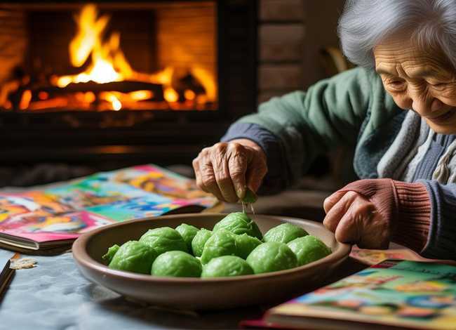 儿童绘本有声书；儿童绘本有声书奶奶的青团