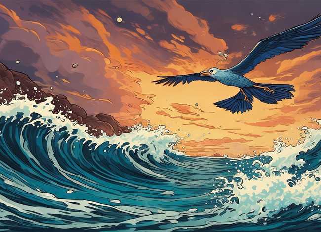 神话故事精卫填海手抄报 - 神话故事精卫填海手抄报的步骤