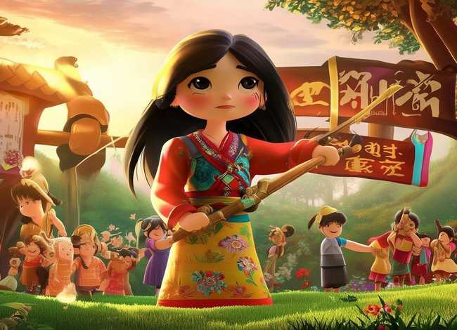 儿童故事花木兰故事简述（幼儿花木兰故事）