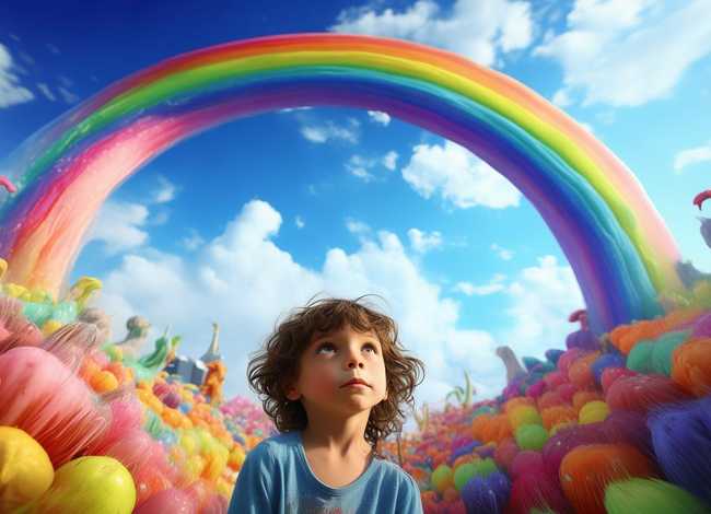 儿童故事大全彩虹的传说，彩虹的故事的传说