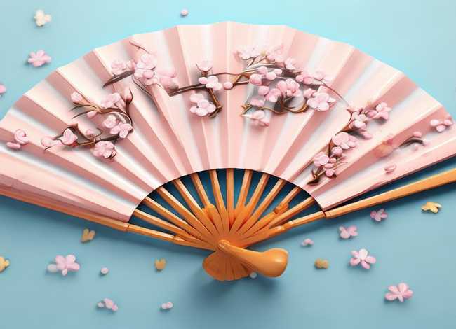 团扇的绘画 团扇的绘画风格卡通