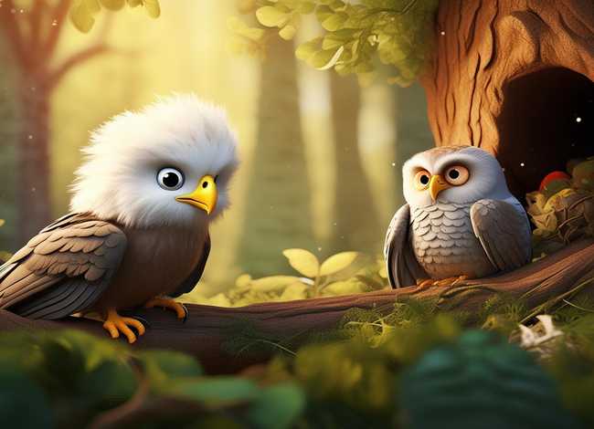 老鹰的故事儿童20分钟 - 老鹰的幼儿故事