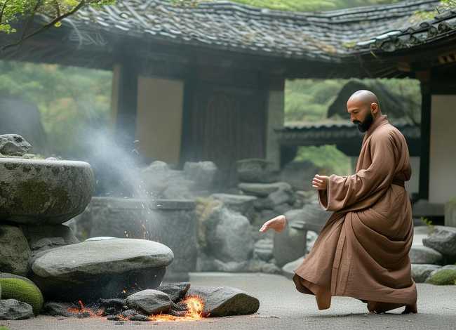 禅 故事 - 禅故事 一脚踢翻炉