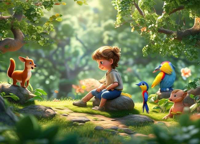 关于动物的儿童故事100字 关于动物的幼儿故事150