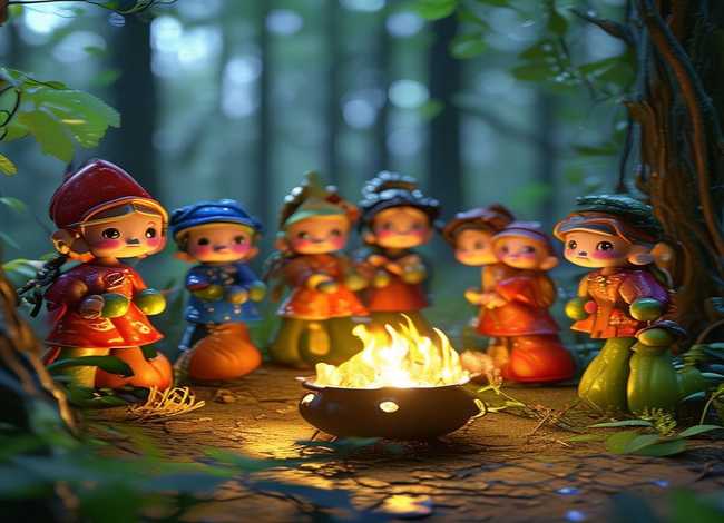 儿童睡前童话故事七个葫芦娃（七个胡芦娃故事）