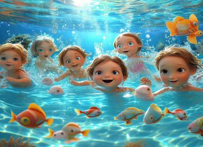 儿童故事游泳视频大全、幼儿学游泳的故事