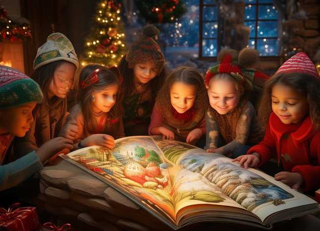 美丽的新年儿童故事，美丽的新年绘本故事