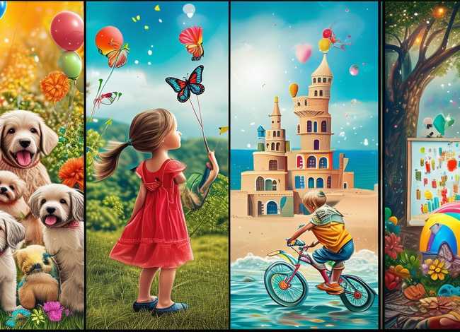 幼儿4副故事画 幼儿4副故事画画