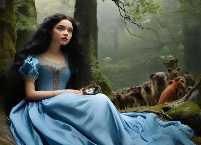 白雪公主儿童的故事视频，白雪公主的故事,视频