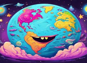 儿童故事书籍彩色；彩色的地球儿童故事