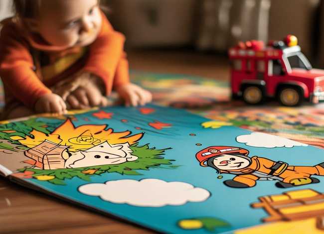 消防员的儿童故事；关于消防员的幼儿故事