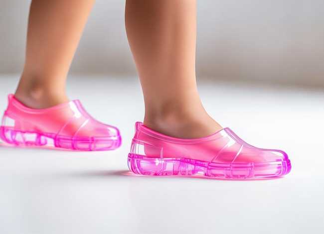 果冻鞋儿童极简风；儿童果冻鞋的好处和坏处