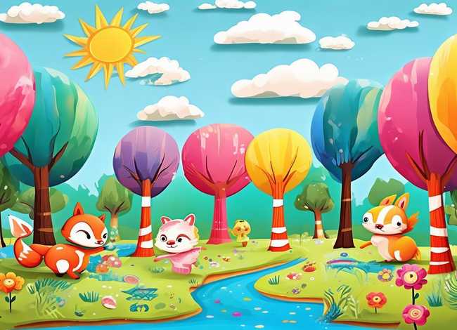 儿童墙贴故事书，贴纸故事书