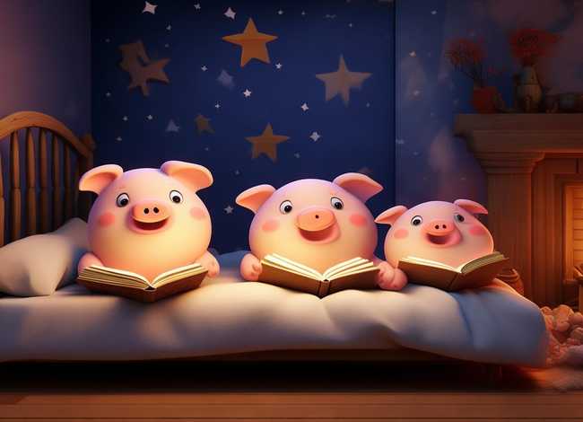 小孩的故事书睡前经典；小孩的故事书睡前经典三只小猪