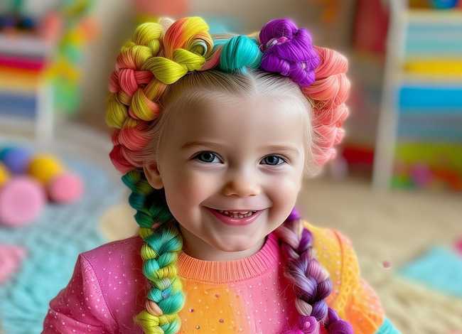 儿童编发重复观看 - 放一个好看的儿童编发