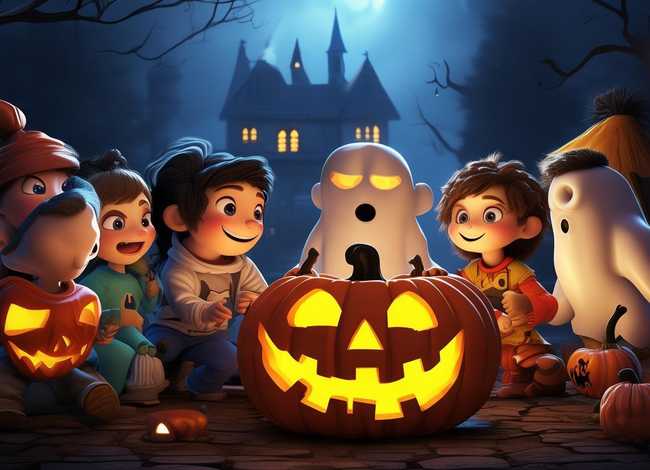 万圣节的故事儿童版文字（万圣节的小故事中文）