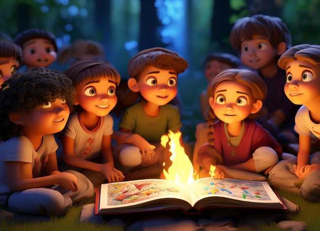 儿童英语小故事绘画 - 小儿英语故事大全100首