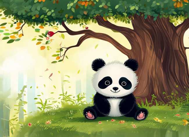 熊猫故事书儿童3-6岁 熊猫幼儿故事