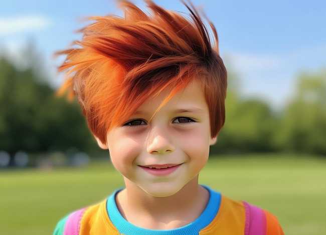 儿童栗子头图片大全（儿童栗子头发型男图片大全）