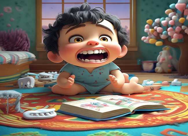 换牙齿儿童故事，换牙齿的绘本故事