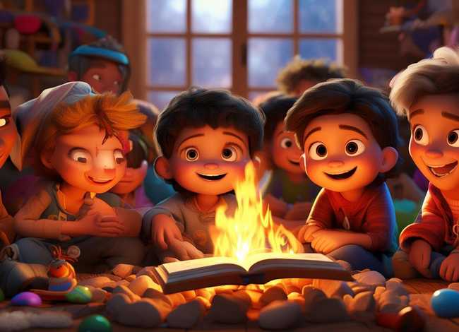 幼儿听故事发圈文案 - 幼儿听故事发圈文案简短