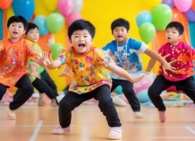 61儿童节舞蹈（61儿童节舞蹈男生5年级5人）