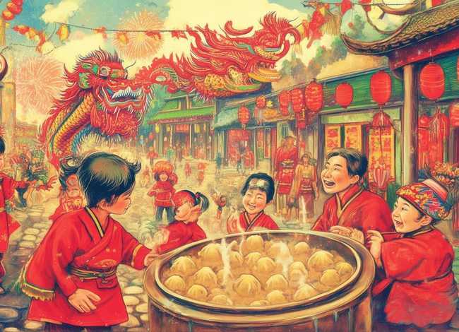 儿童春节的故事绘本内容（幼儿绘本春节的故事）